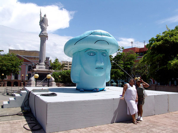The Inflatable Head of Columbus