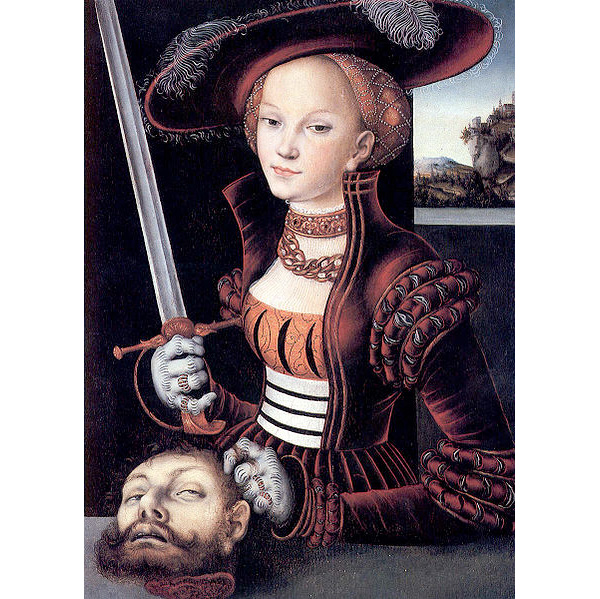 Judith with the head of Holofernes