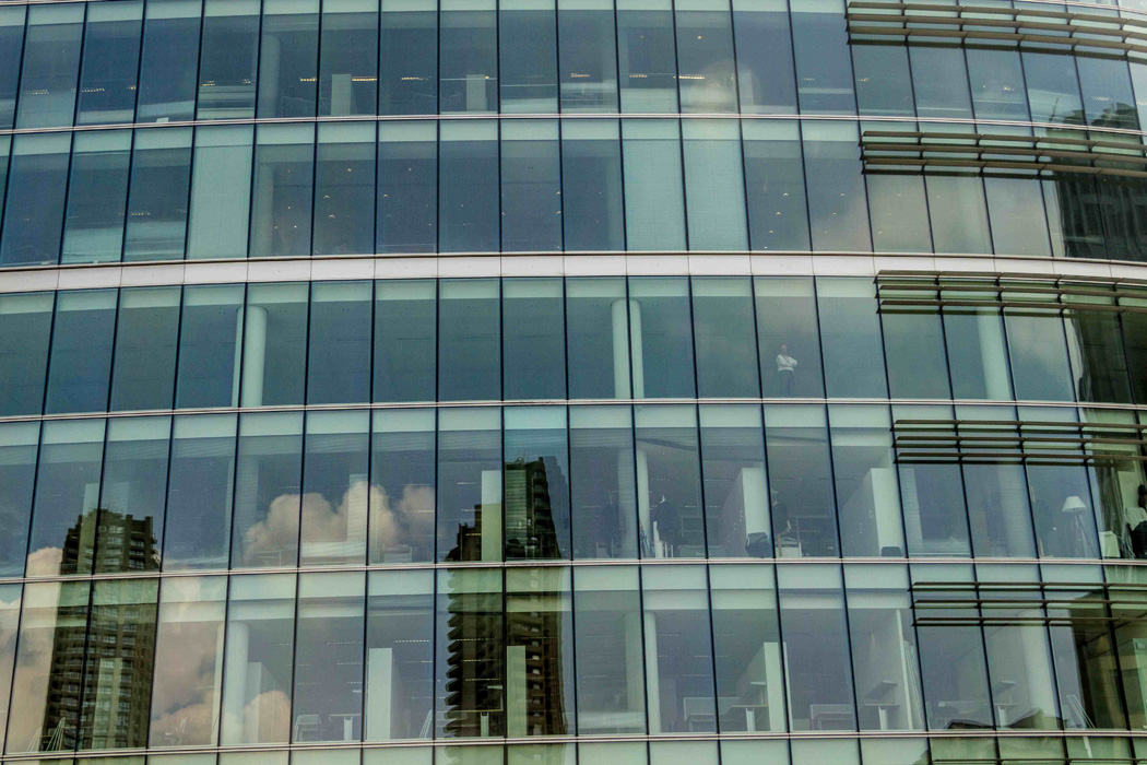 Man in Window